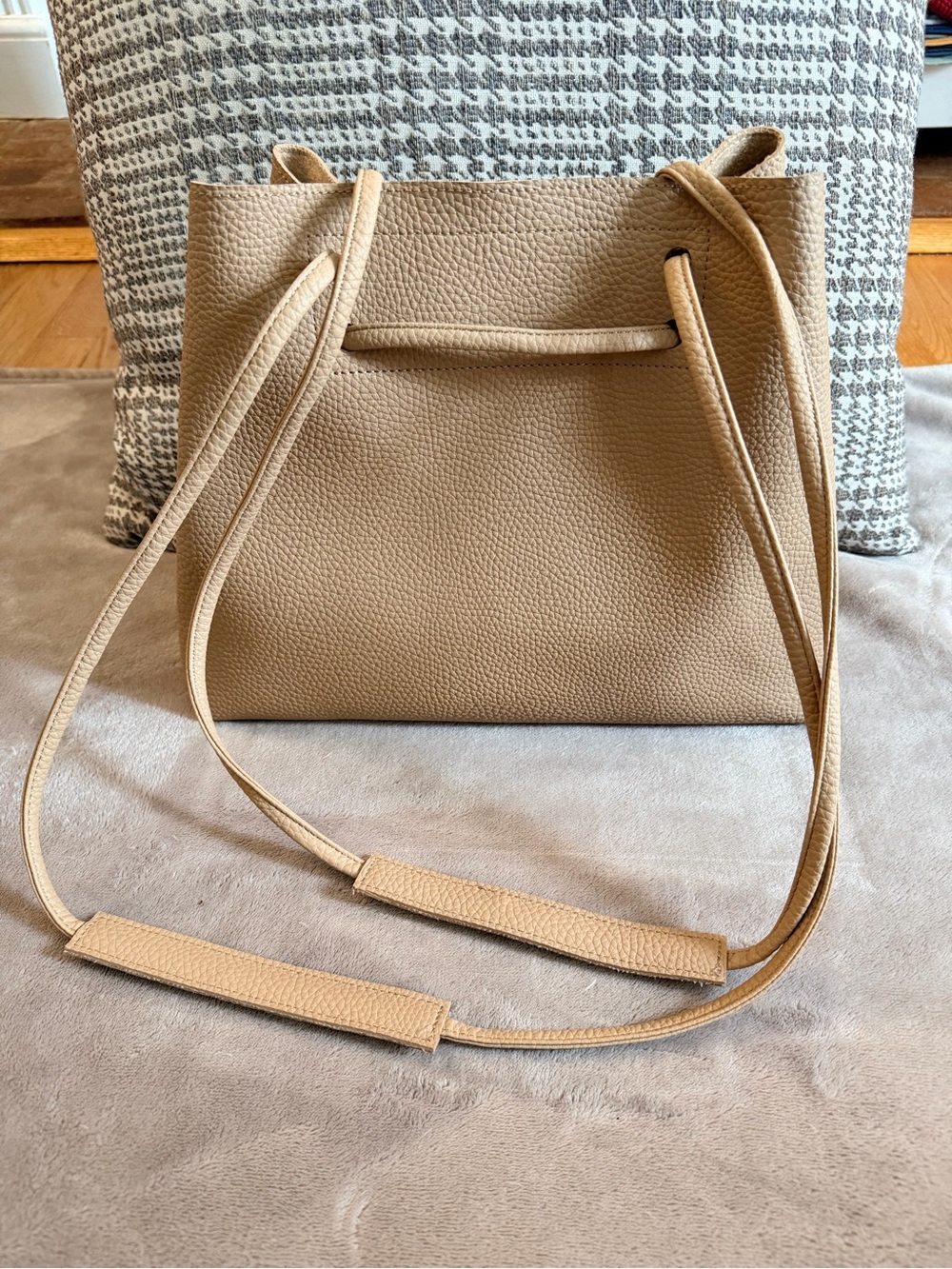 Vegan Leather Bucket Bag